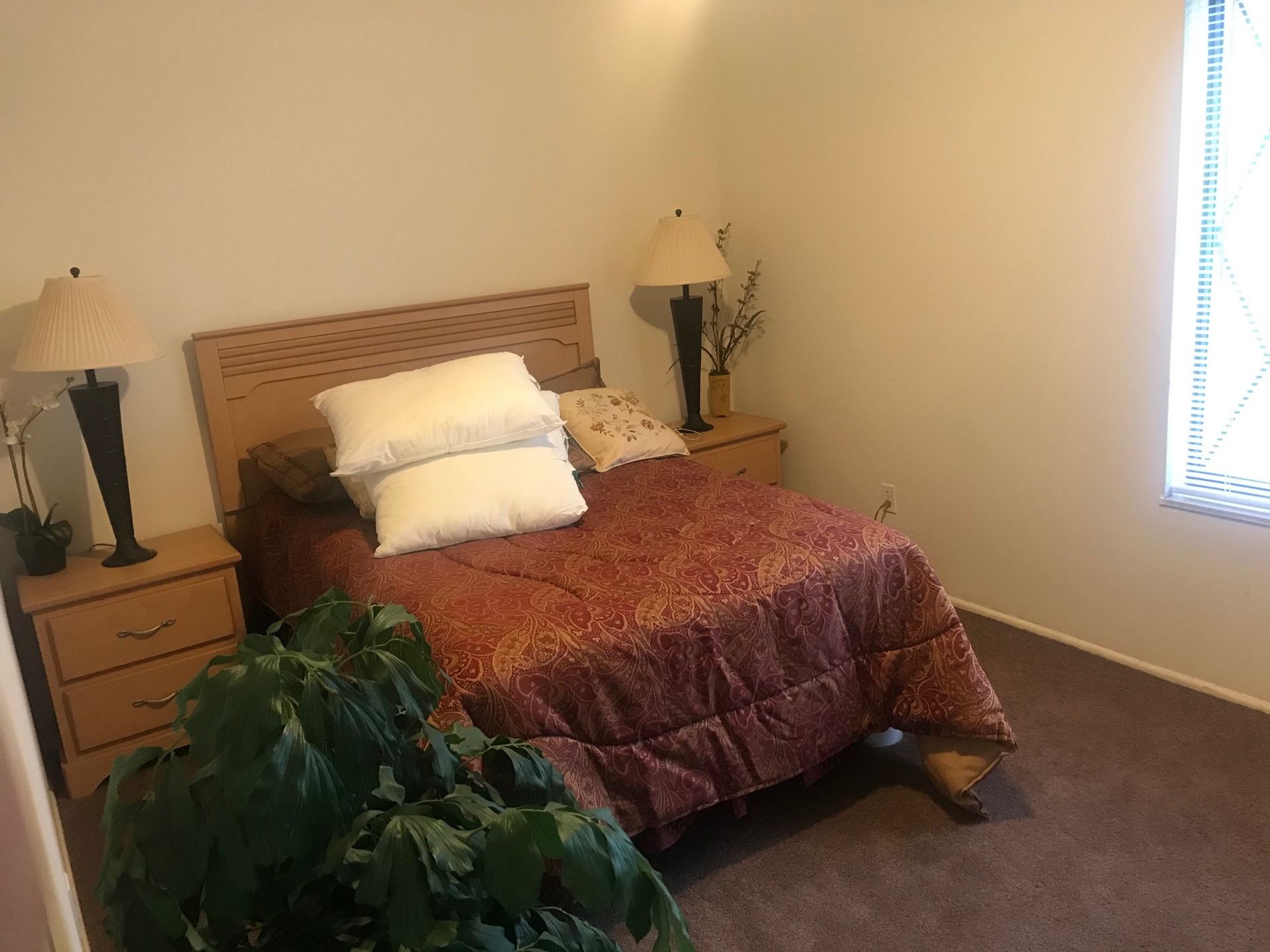 Sugartree Apartments master bedroom in Mount Morris Michigana